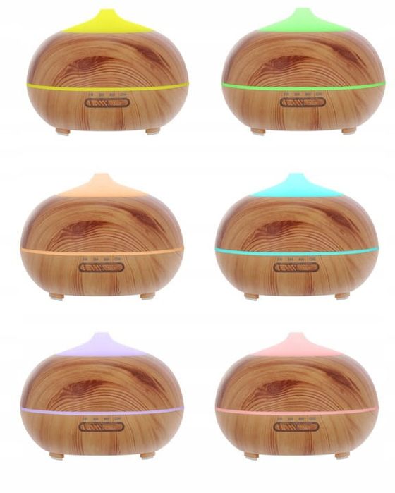 Nawilżacz powietrza QYZX712 LED jonizacja aromaterapia cichy zapachowy