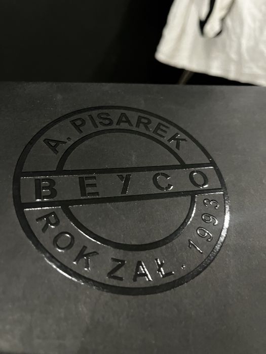 Czarne kozaki BEYCO ROZMIAR 37 skóra + materiał - nowe