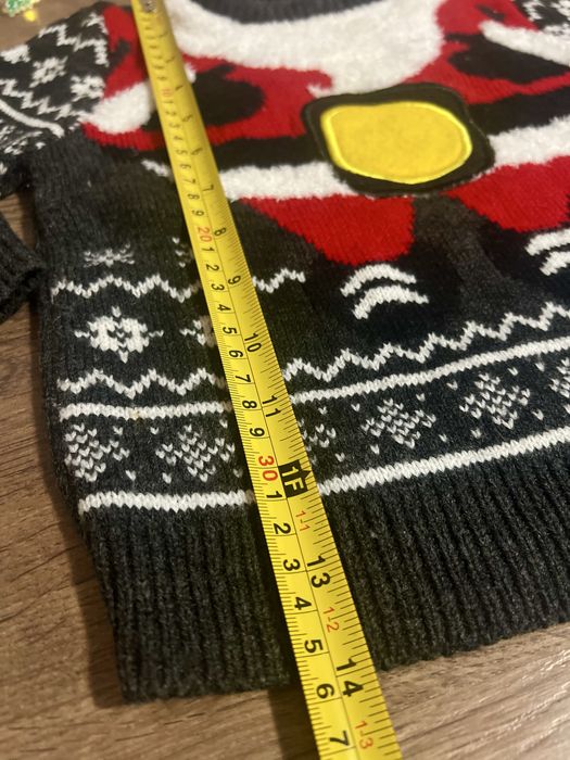 Светр новорічний різдвяний костюм Санта Клауса Миколая