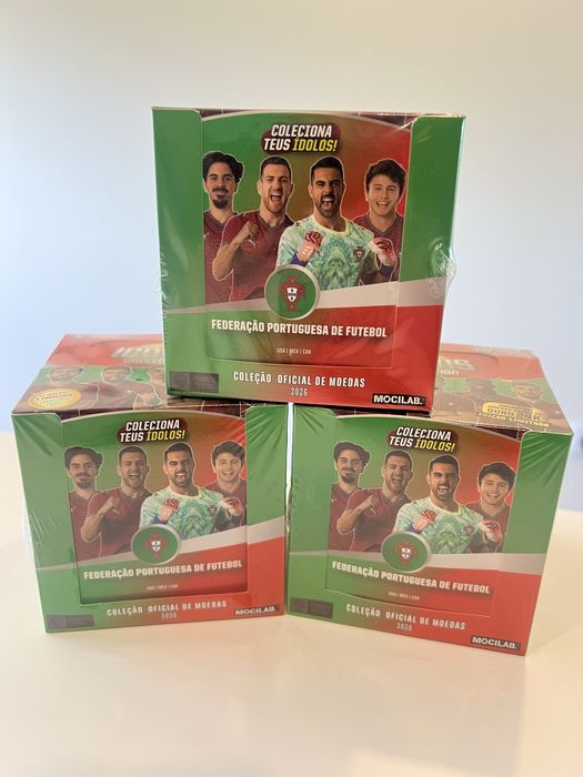 Box moedas coleção