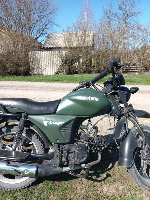 Мотоцикл mustang dingo 125