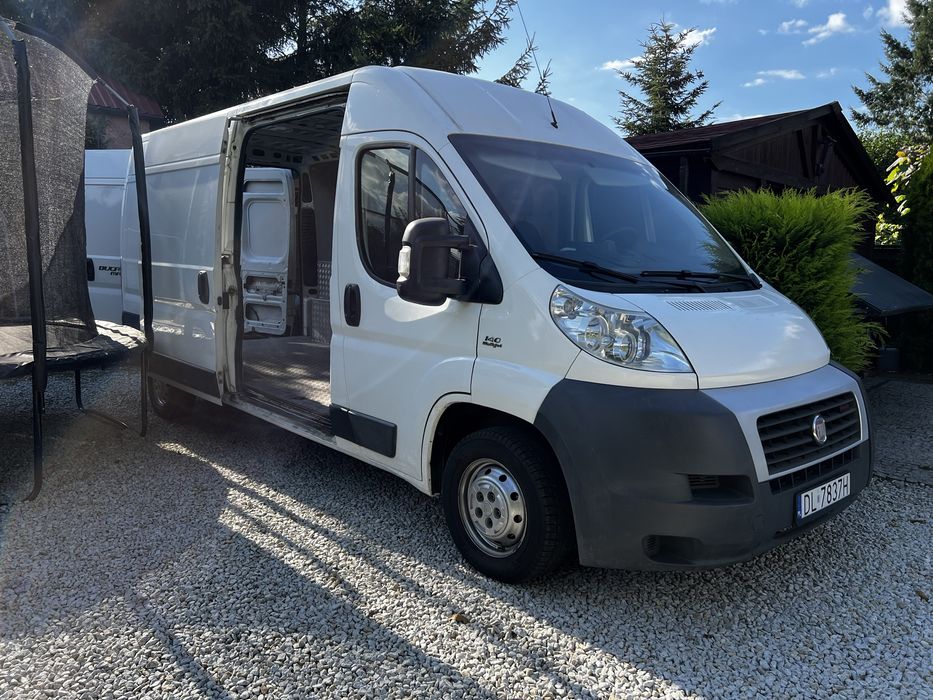 Transport przeprowadzki wynajem busa Fiat Ducato