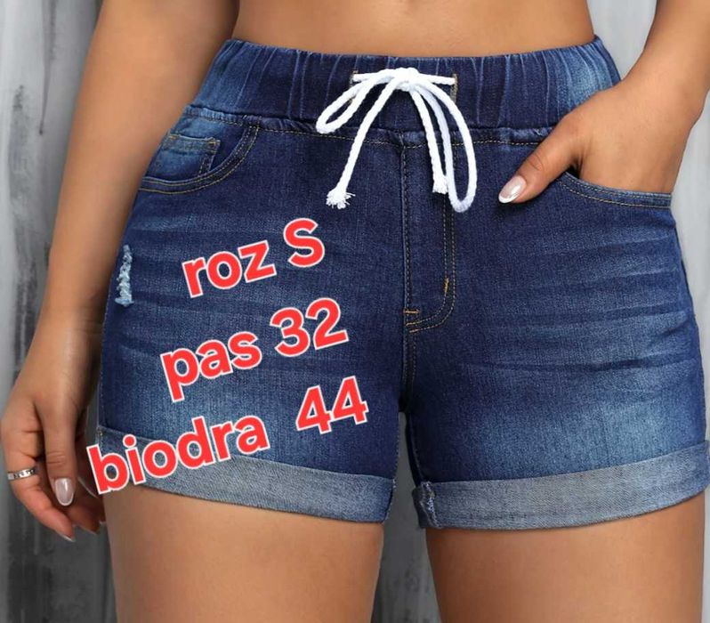 Spodenki jeans S