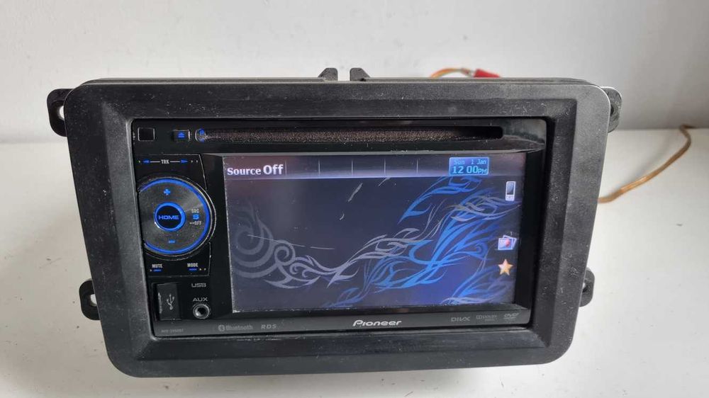 radio pioneer avh-2400bt bluetooth usb vw golf v passat b6 caddy jetta