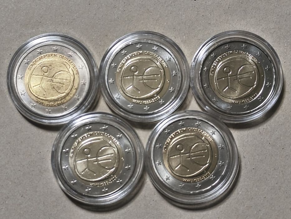 Moedas 2€ ALEMANHA 2009 ADFGJ
