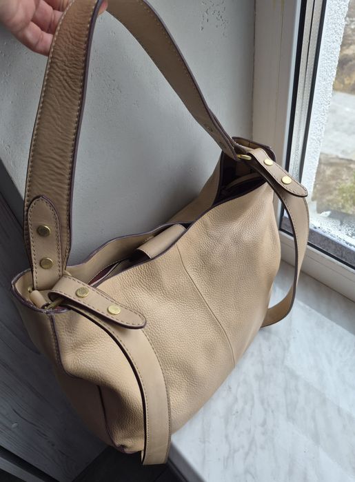 Шкіряна сумка John Lewis