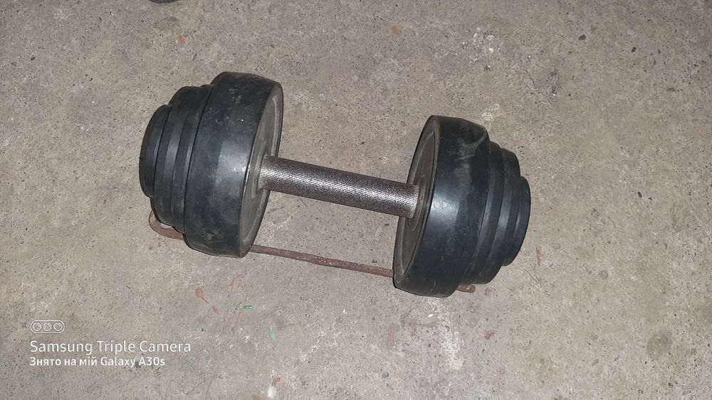 Гантеля 16 кілограм