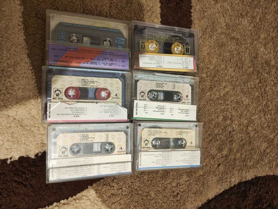 6 szt kaset magnetofonowych Depeche Mode