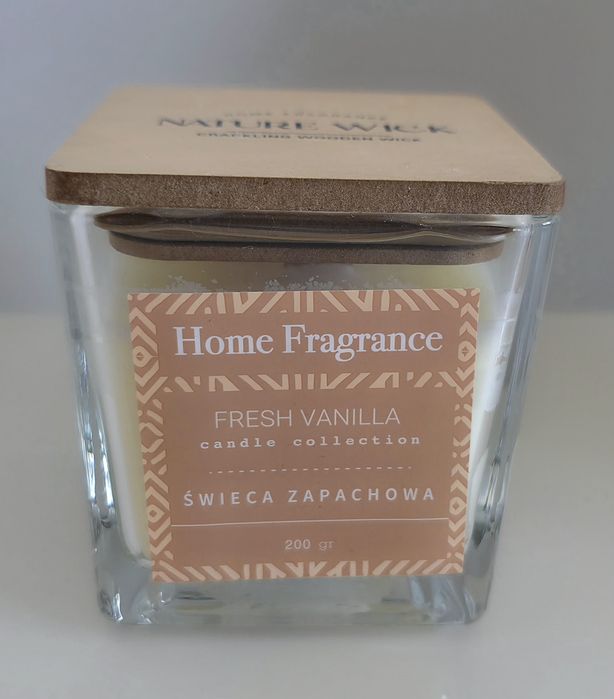 Świeca zapachowa Fresh Vanilla 200g