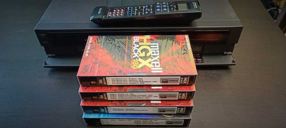 HiFi стерео відеомагнітофон Panasonic NV-F55EE Japan 6 голів! + пульт