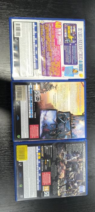 Monster Hunter world/The technomancer/Just dance 2019 PlayStation 4