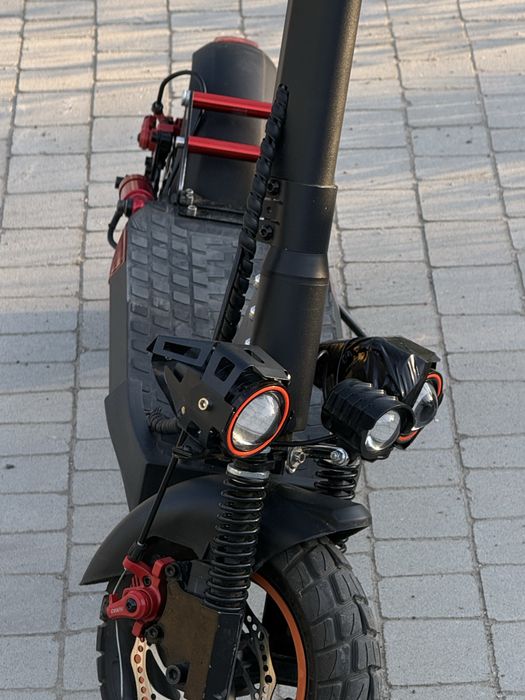Електросамокат KUGO Kirin m4 Pro + Plus 23ah 1000w (Black)