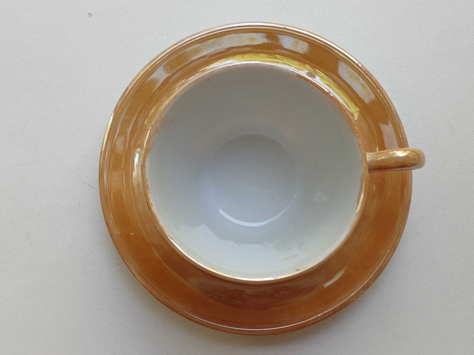 Кофейная пара - чашка и блюдце, Япония