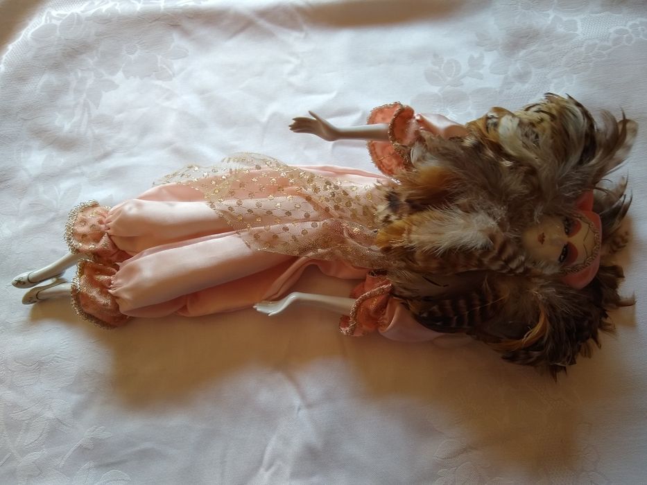 Porcelanowa lalka 48 cm do kolekcji