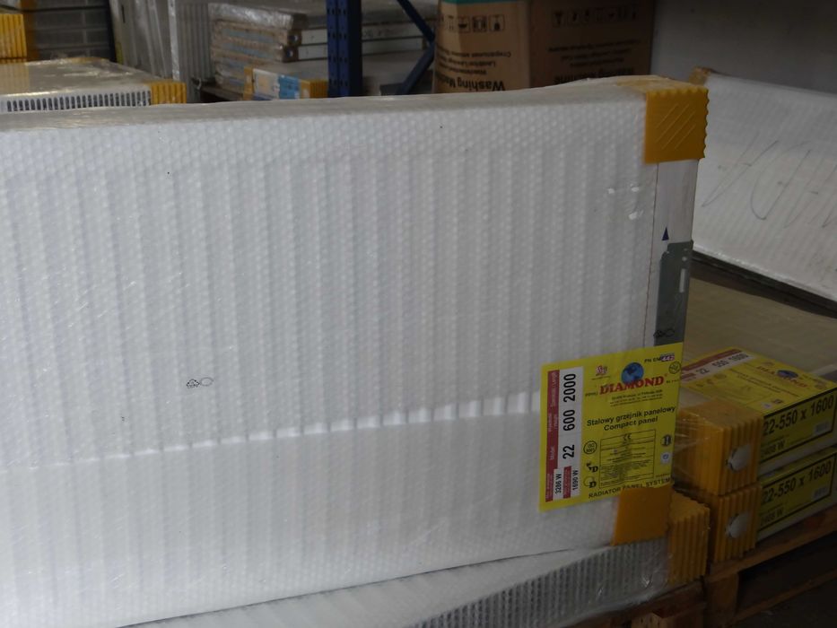 PROMOCJA! Grzejnik C.O. 600x2000 C22 3508W Diamond - Szadek