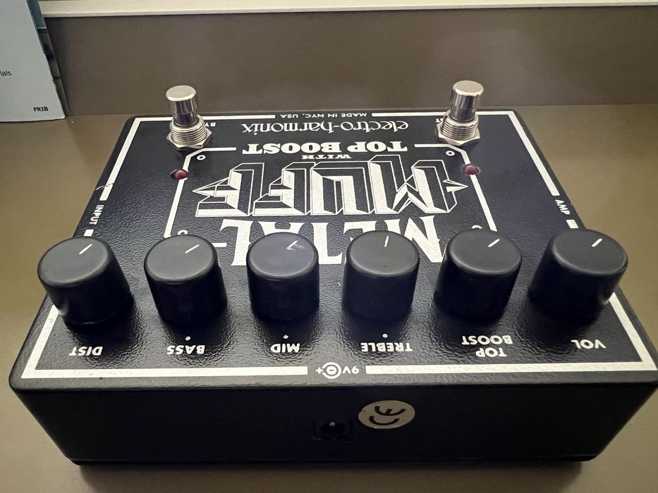 Metal Muff Top Boost Electro Harmonix Przester Efekt