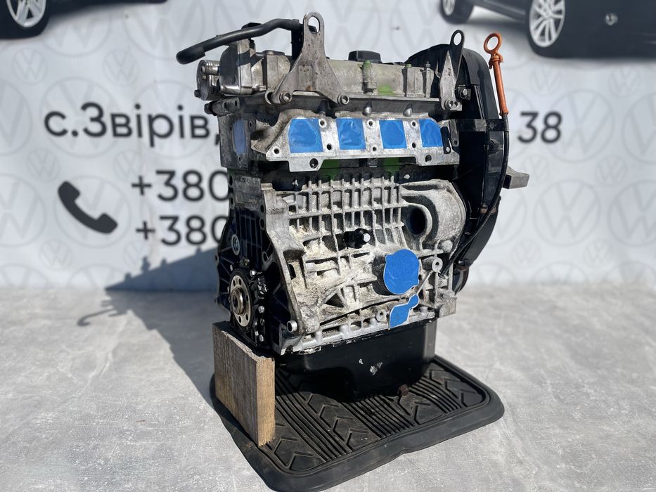 Мотор 1.4 mpi BKY Golf 4 двигатель Seat Skoda двигун Гольф 4 Шкода