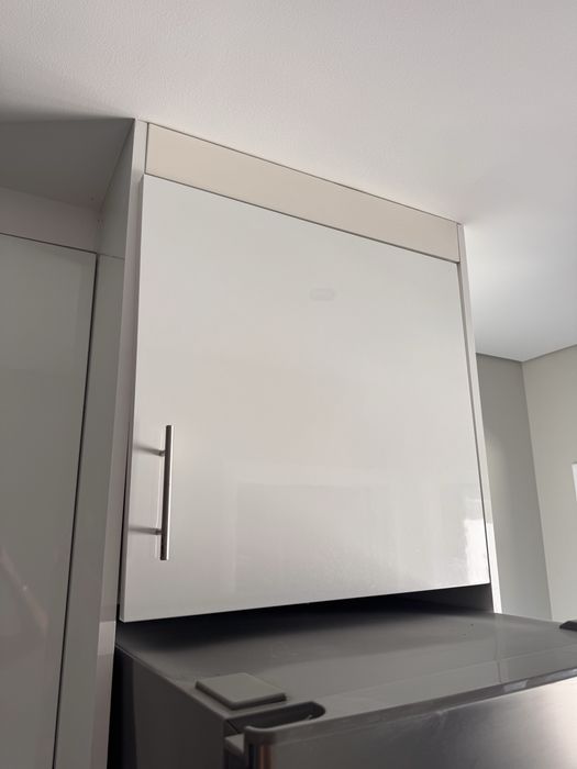 Portas/frentes de cozinha branco brilho - NOVAS - conjunto completo