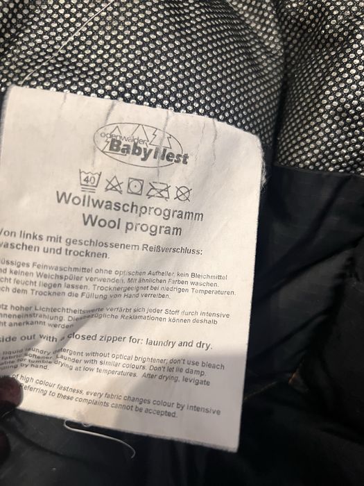 Великий  зимовий чохол конверт в санки коляску Mucki L