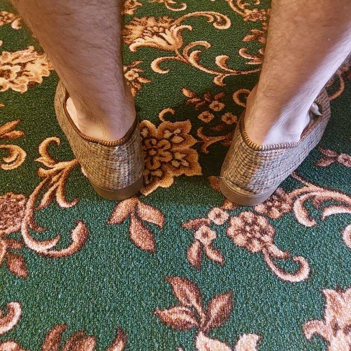 Тапочки мужские закрытый задник теплые 45 р мех