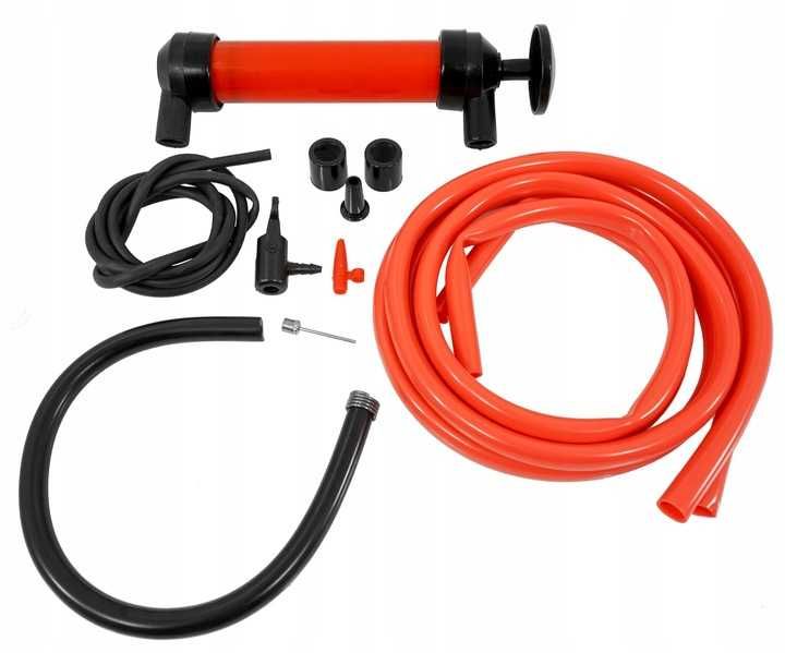 Pompka ręczna wymiany oleju spuszczania wody paliwa pompowania piłek