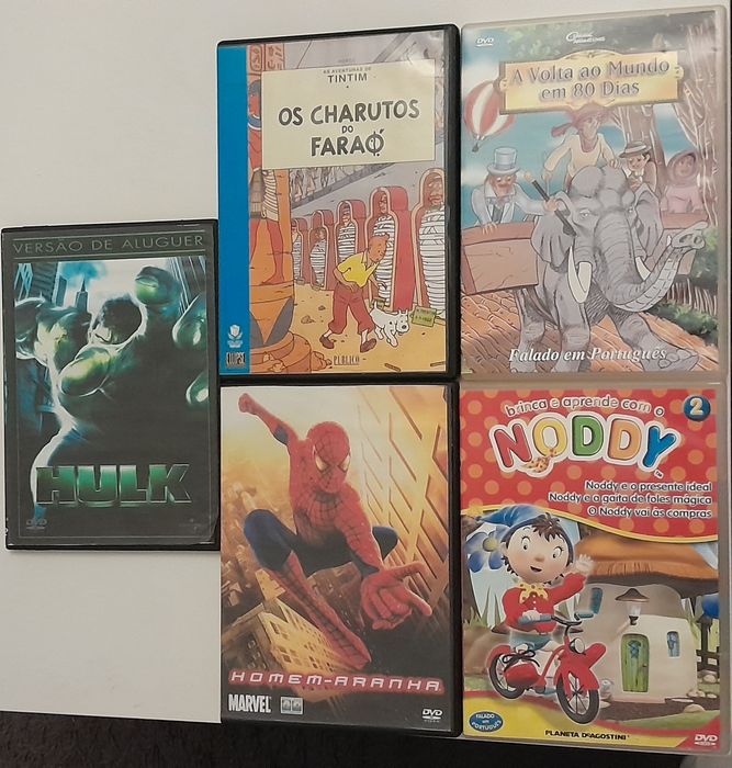 Cassetes e dvd's