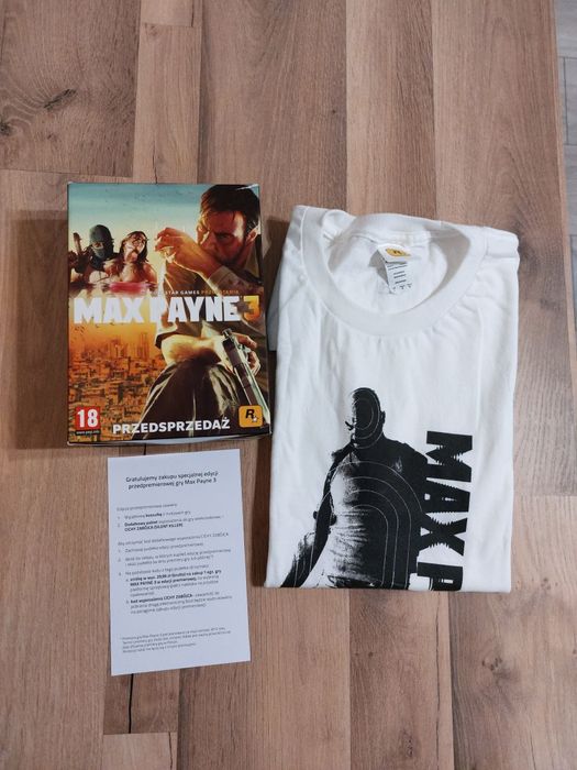 Polski Preorder Max Payne 3 edycja przedsprzedażowa 2012 Rockstar Game
