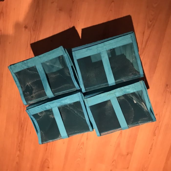 4 caixas arrumacao