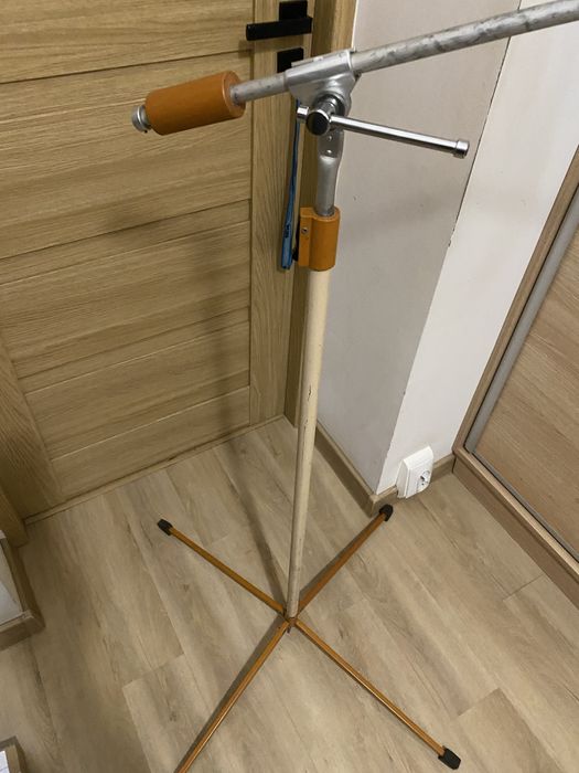 Statyw do mikrofonu z Prl masywny ciexki