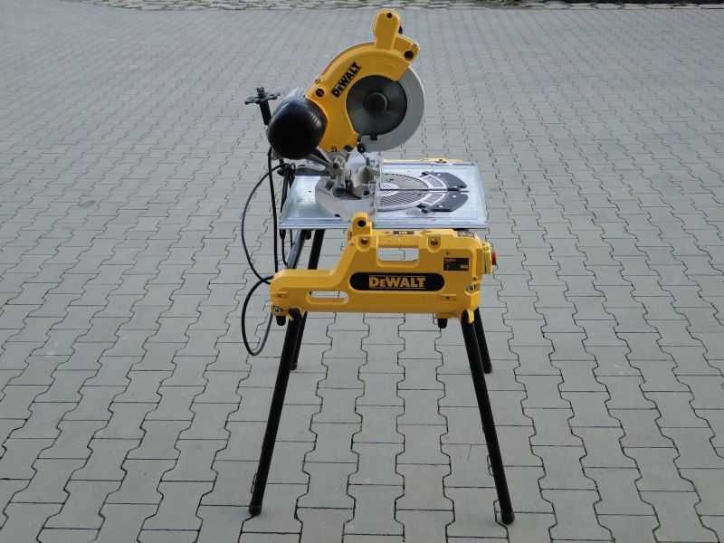 Pilarka UKOŚNICA PIŁA STOŁOWA DEWALT DW 743 Obracany stół 2 w1 Germany