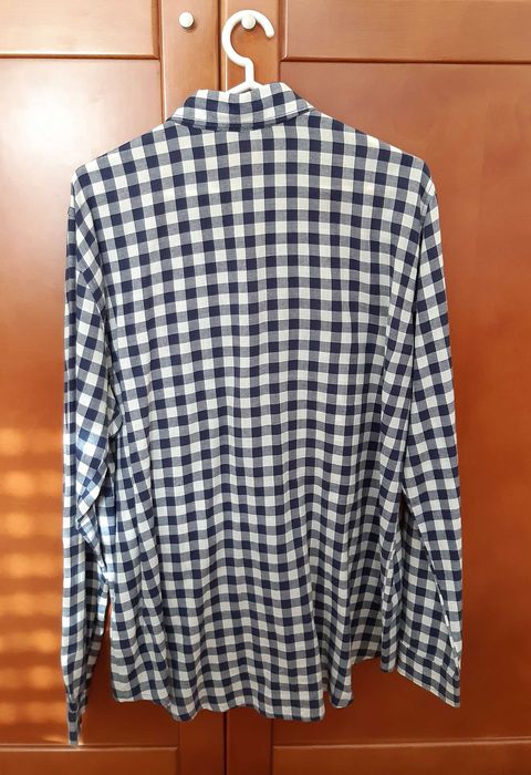 Camisa de mulher quadrados azul | Tiffosi