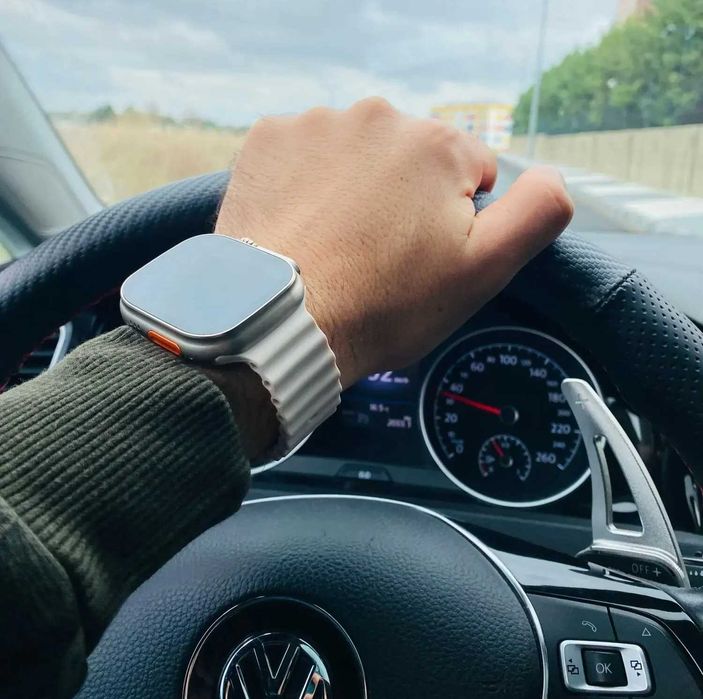 Качественные смарт часы T900 Ultra-2 (49 мм) с AMOLED экраном на руку