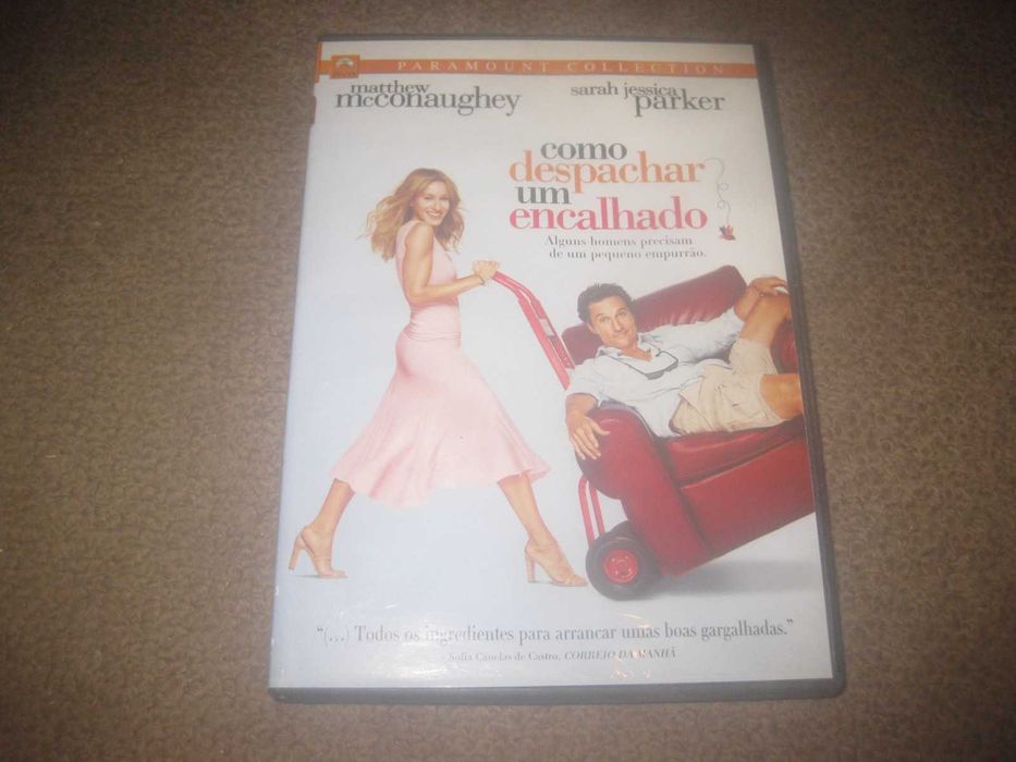 DVD "Como Despachar Um Encalhado" com Matthew McConaughey