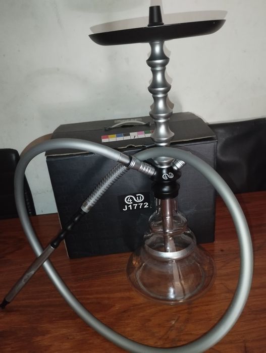 Shisha de vidro.