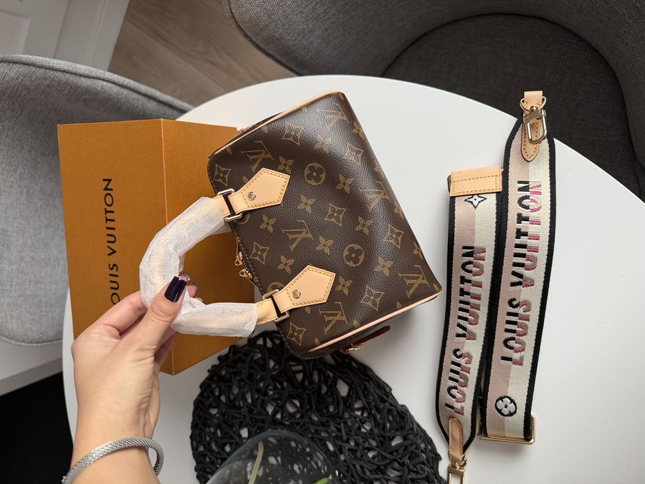 Torebka damska Louis Vuitton Speedy 20 Monogram skóra naturalna
