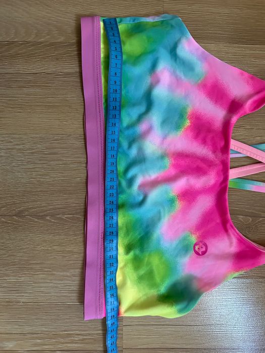 Kolorowy stanik strój do treningu krótka koszulka ALE 176 S/M/L
