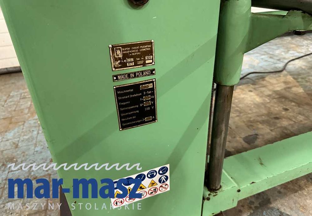 Szlifierka długotaśmowa SAFO typ DCSLB