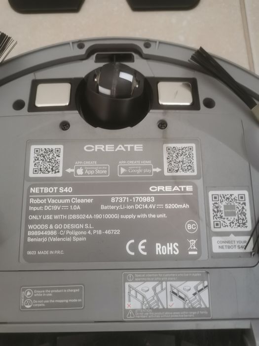 Robô aspirador NETBOT S40