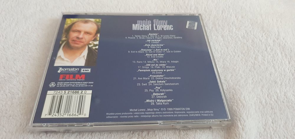 "Michał Lorenc - moje filmy" CD