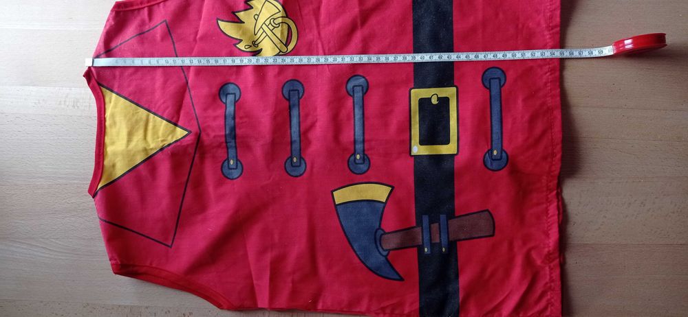 Strój strażaka na bal przebierańców, 3-4 lata