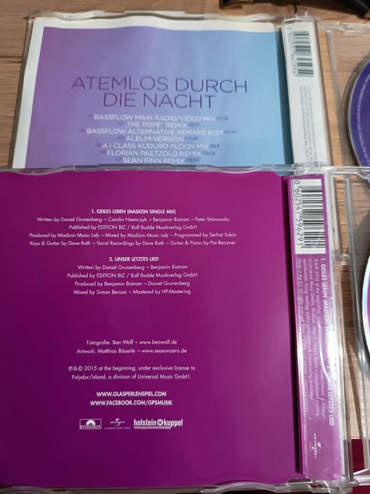 Płyta CD Helene Fischer  GlasPerlen  geiles leben