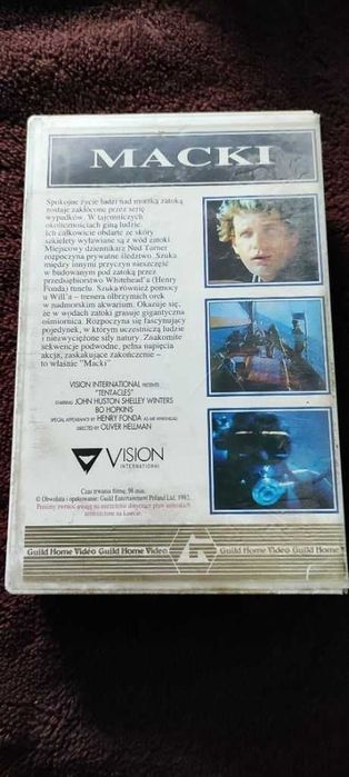 Tentacles - Macki  - VHS