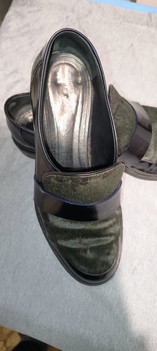 Елітні лофери Casadei (оригінал) — натуральне хутро поні, р. 38.5-39