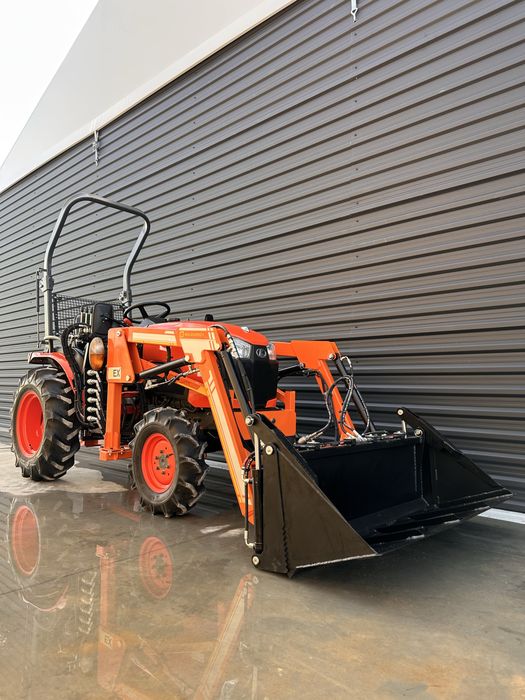 SOLIDNY Ladowacz czolowy TUR do traktorka Kubota, Yanmar, Iseki