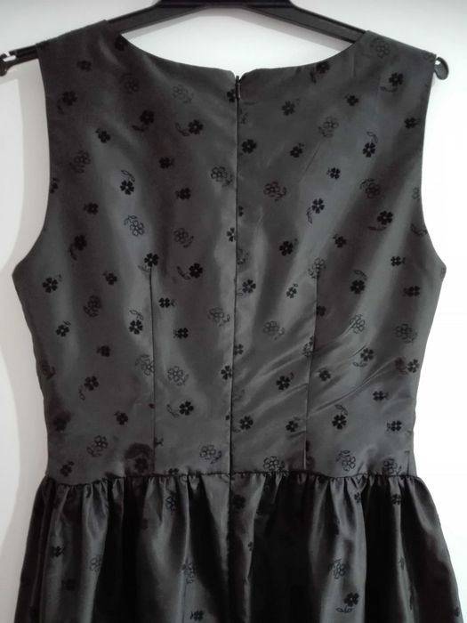 czarna sukienka Halloween 40/42, jak nowa, L-XL