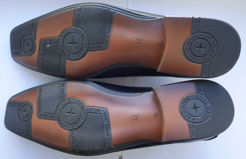 Мужские туфли кожаные весна/осень черные BRAXTON