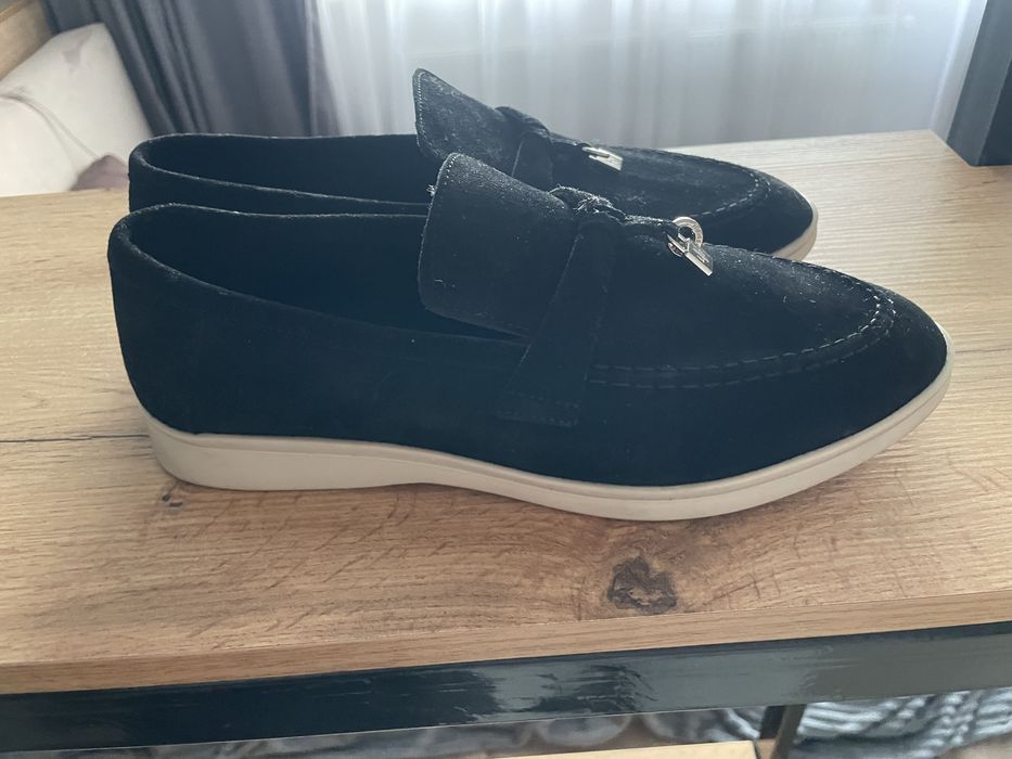 Лофери жіночі замшеві