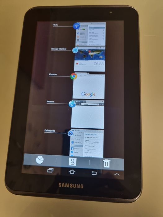 Tablet Samsung - Versão Android