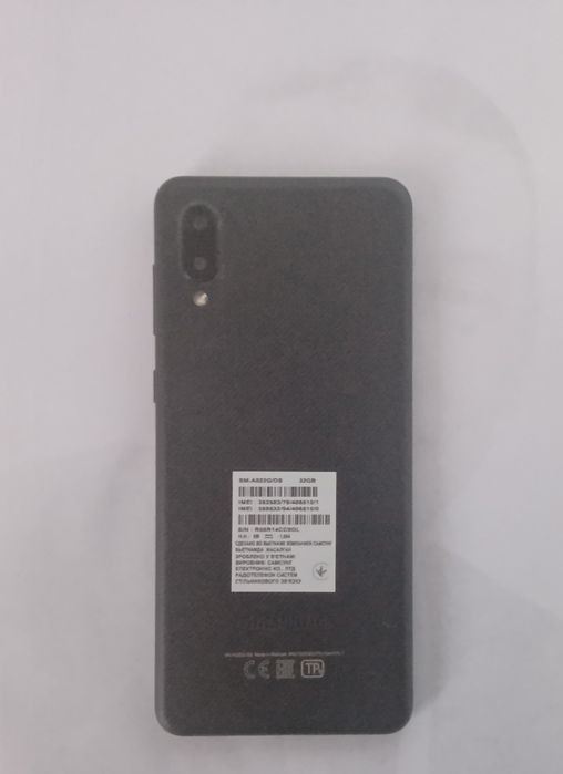 Смартфон Samsung Galaxy  SM-A022G/DS) в модификации на 32 ГБ памяти,б/у,в отличном состоянии