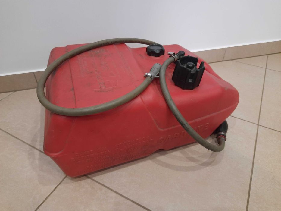 Zbiornik paliwa do łodzi 25L + wskaźnik + pompka